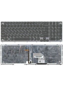 Клавиатура для ноутбука Sony SVE17, E17 с подсветкой